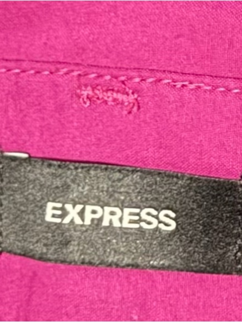 Express High Waist Belted Paper Bag Waist Wide Leg Pants Sz 2 - Picture 2 of 6